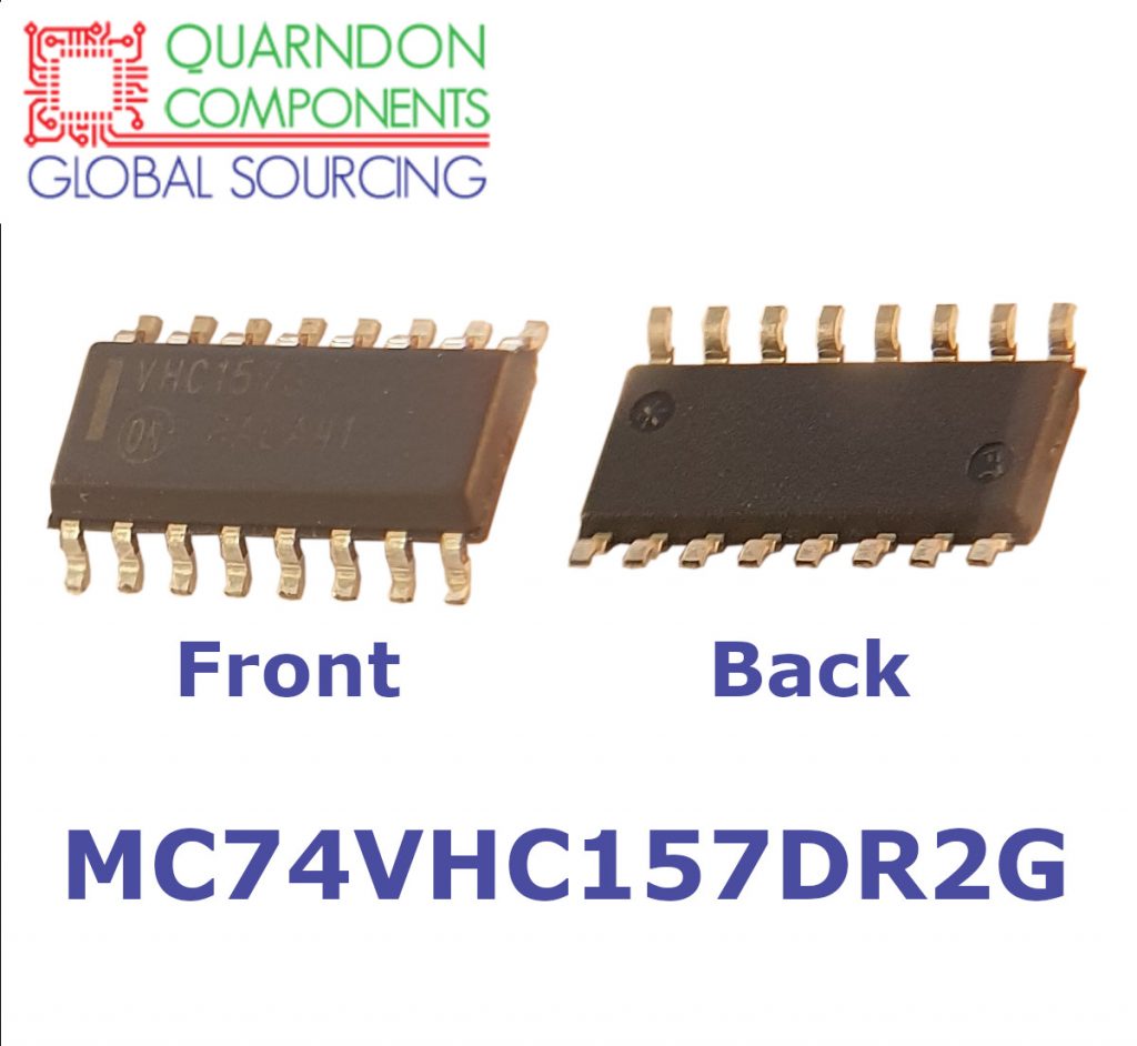 IC MC74VHC157D Quad 2Channel Multiplexer SOIC 16 Quarndon Electrical